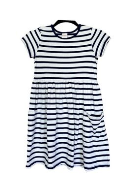 Hanna Anderson Girls Short Sleeve Dress Size 10